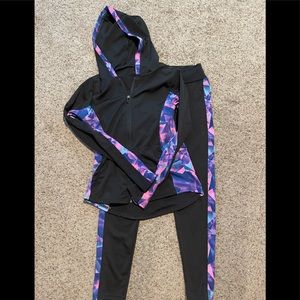 Matching “track suit”